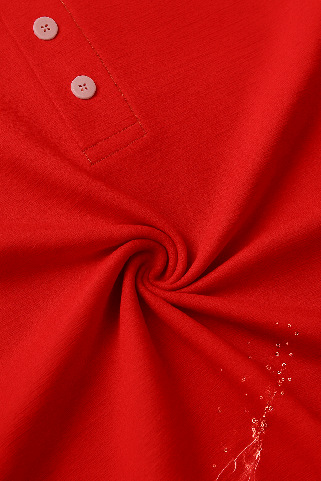 Classic Red Polo T-Shirt with White Collar & Cuffs Edition