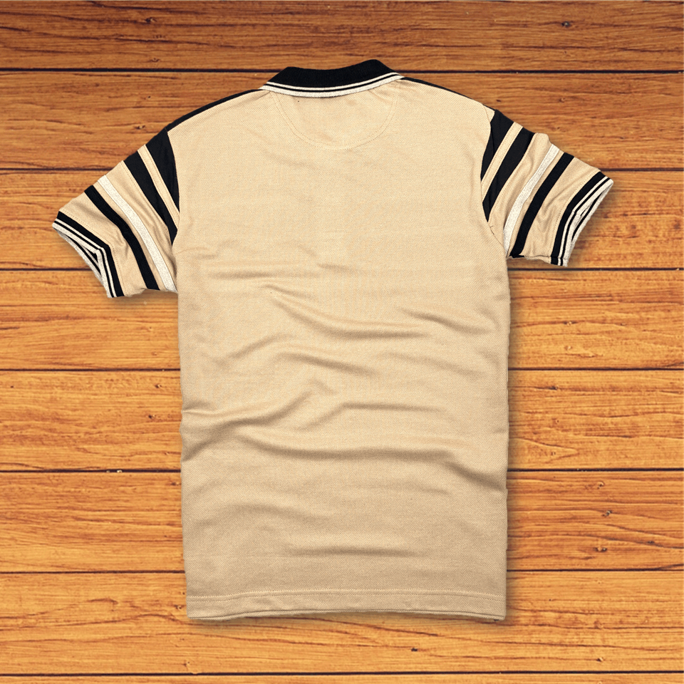 Ginger with Black stripe Polo T-Shirt