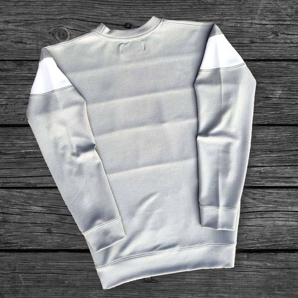 Gery Black white Full-Sleeve T-Shirt