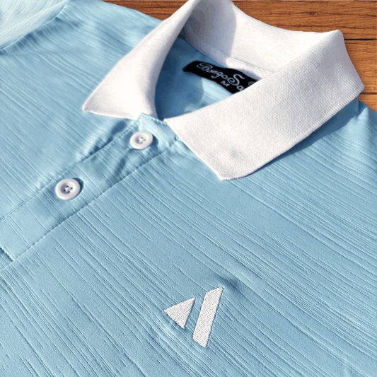 New Sky Blue Polo T-Shirt