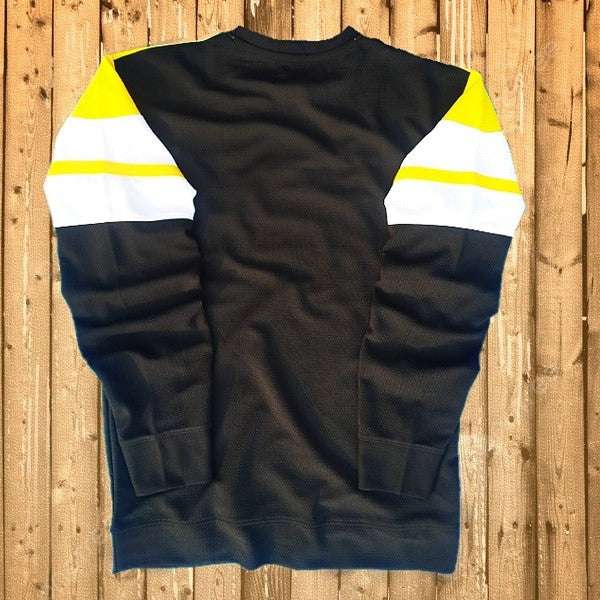 Full sleeve T-shirt Chrome Yellow White & Black