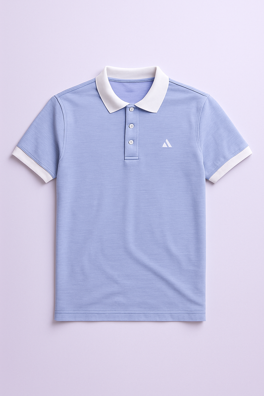 Premium Light Lavender Lycra Polo T-Shirt