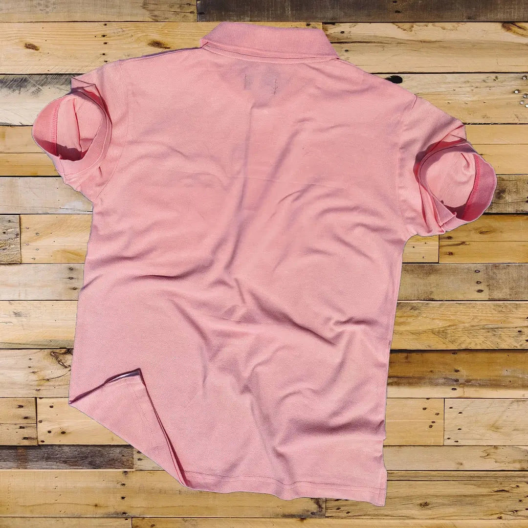 Light Pink with Pocket Polo T-Shirt