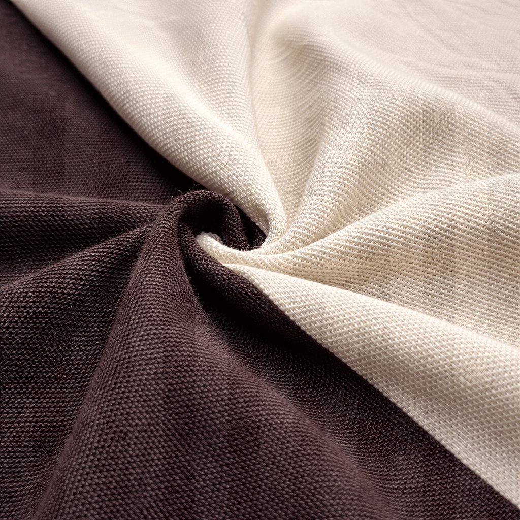 Half Coffee Brown with Beige Polo T-Shirt
