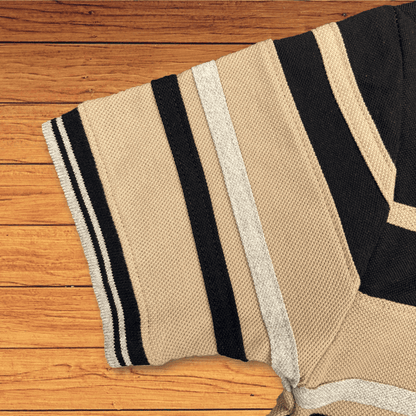Ginger with Black stripe Polo T-Shirt