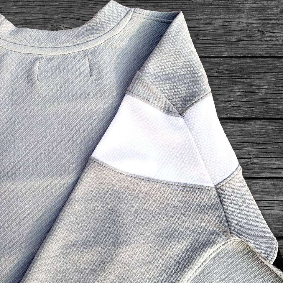Gery Black white Full-Sleeve T-Shirt