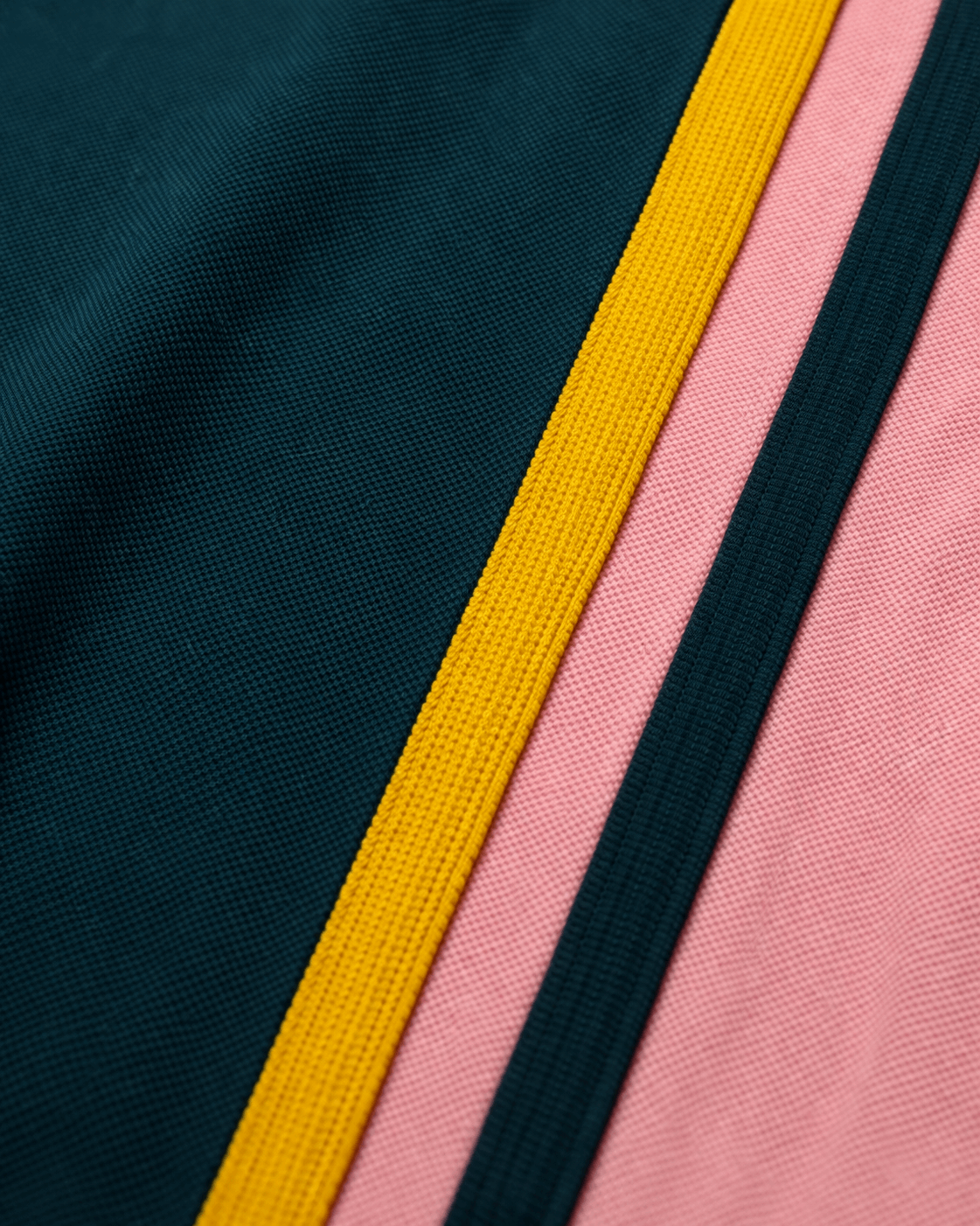 Premium Dual Tone Polo T-Shirt (Pech & Pine Green)
