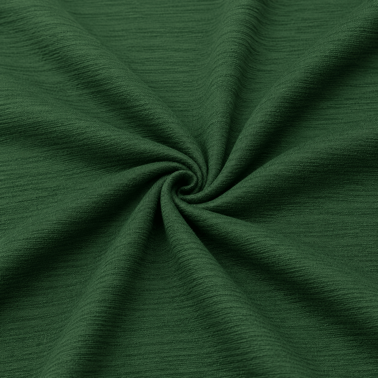 Classic Dark Green Polo T-Shirt | White Collar & Cuffs