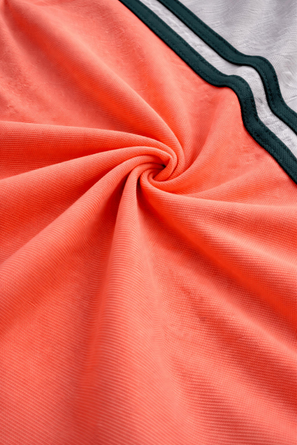 Half Orange with Grey stripe Polo T-Shirt